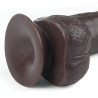 LoveToy SlidingSkin Gode Sliding Skin 18 x 4.5cm Marron